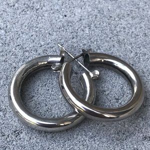 Sterling Silver Hoop Earring